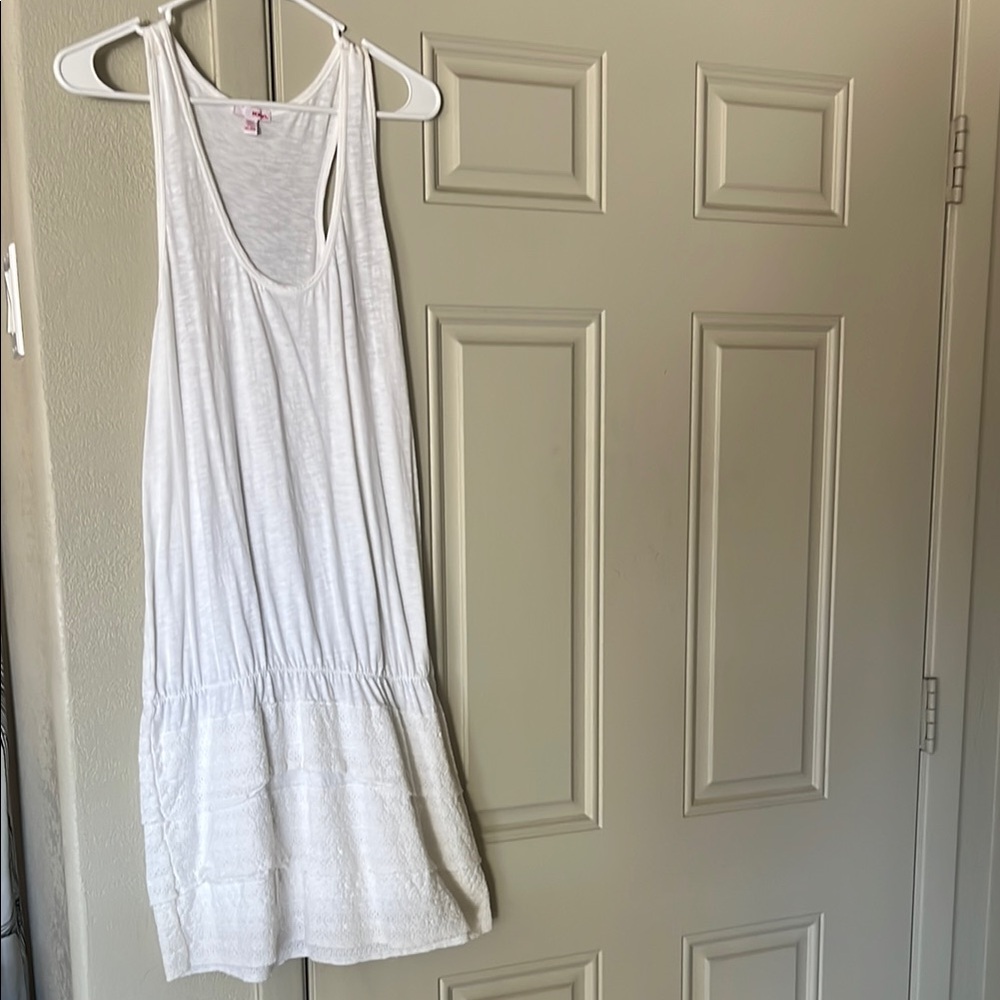 BONGO White Midi Dress